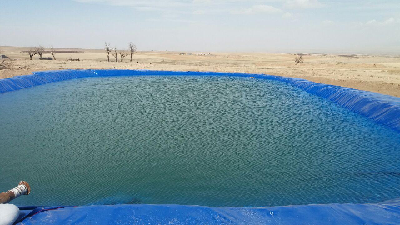 استخر ذخیره آب کشاورزی 